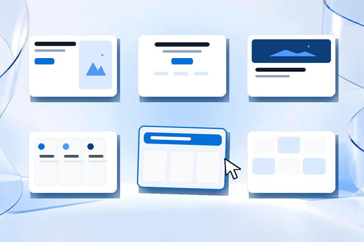 Changing a website section layout in Webetter