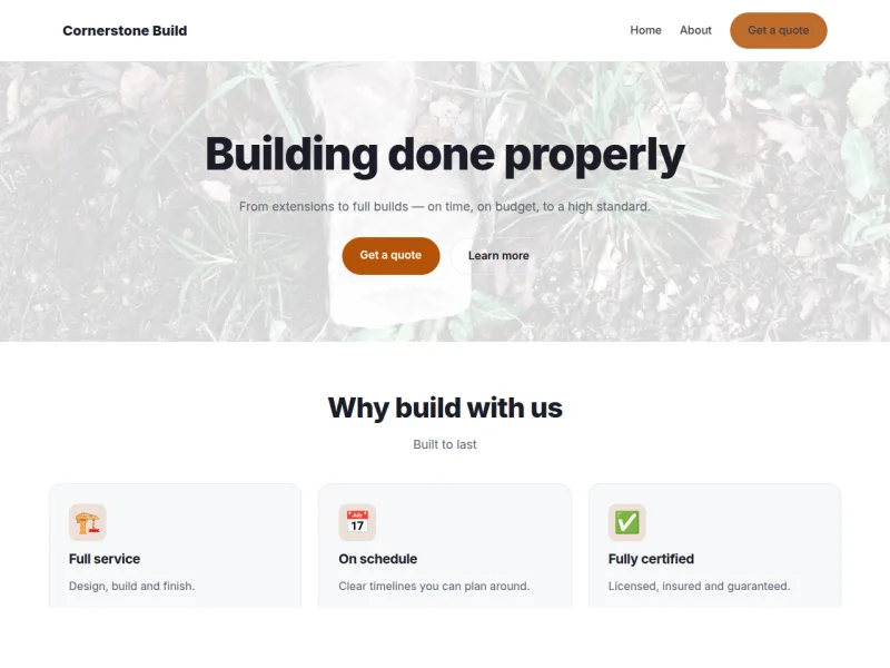 Construction & Trades