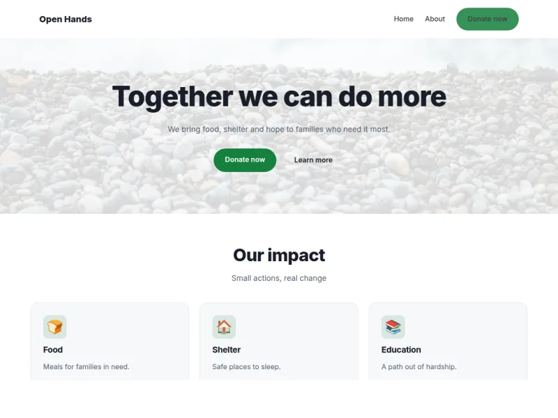 Nonprofit & Charity