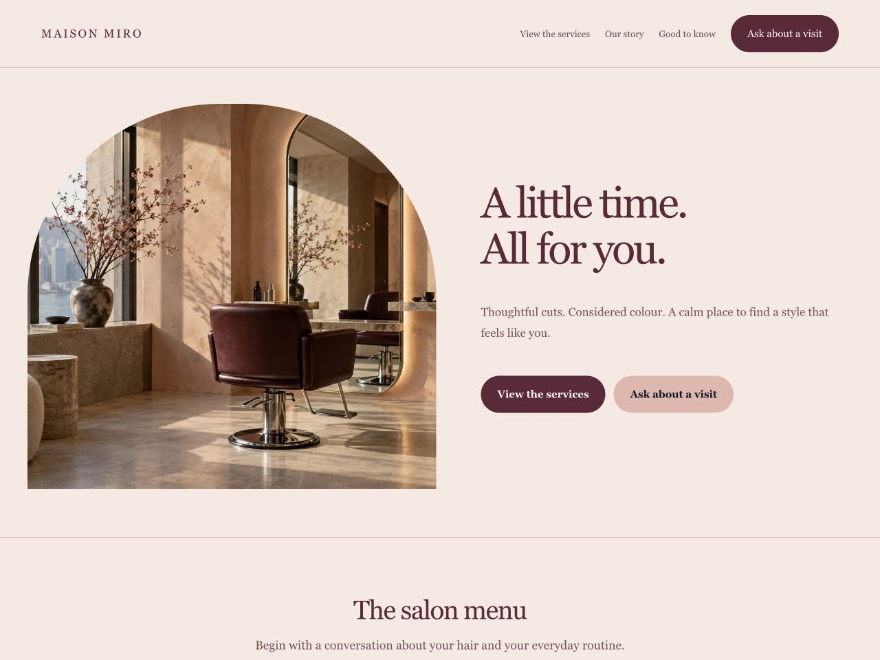 Maison Miro — Boutique Salon