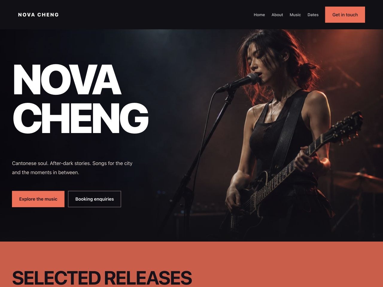 Nova Cheng — Musician Portfolio