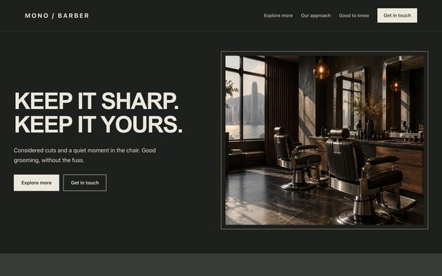 MONO / BARBER