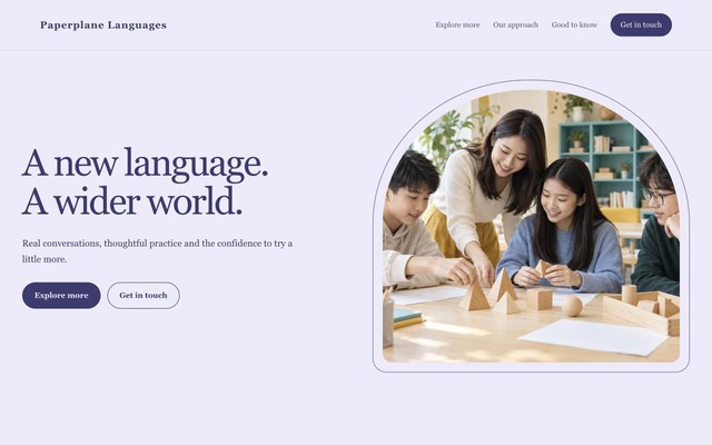 Paperplane Languages